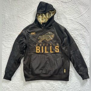 Nike Buffalo Bills NFL Hoodie - Salute to Service Sideline Allen - Size S